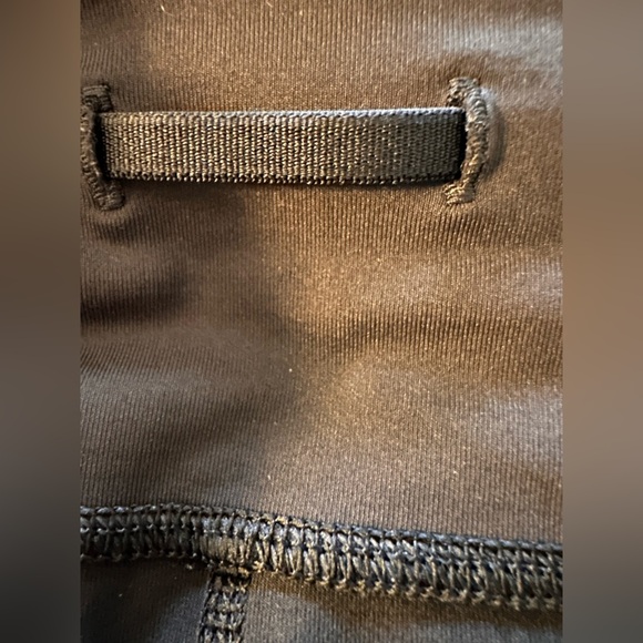 LULULEMON Wunder Under HR Crop 23" Manifesto Foil Black Size 6 - Picture 8 of 8